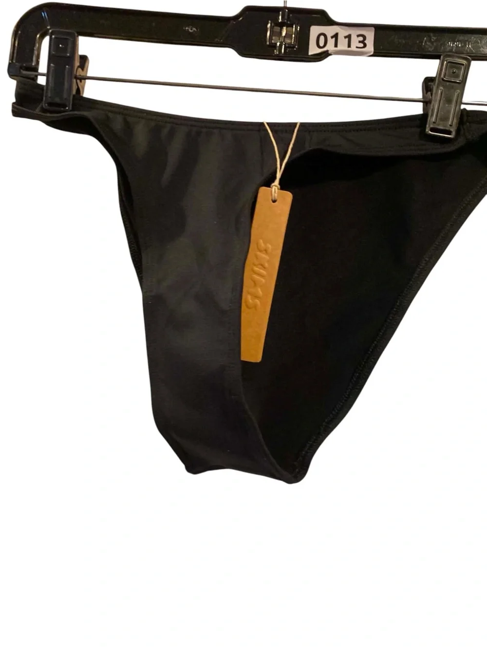 NWT Skims Classic Swim Bikini Bottom OBSIDIAN Size: XXS